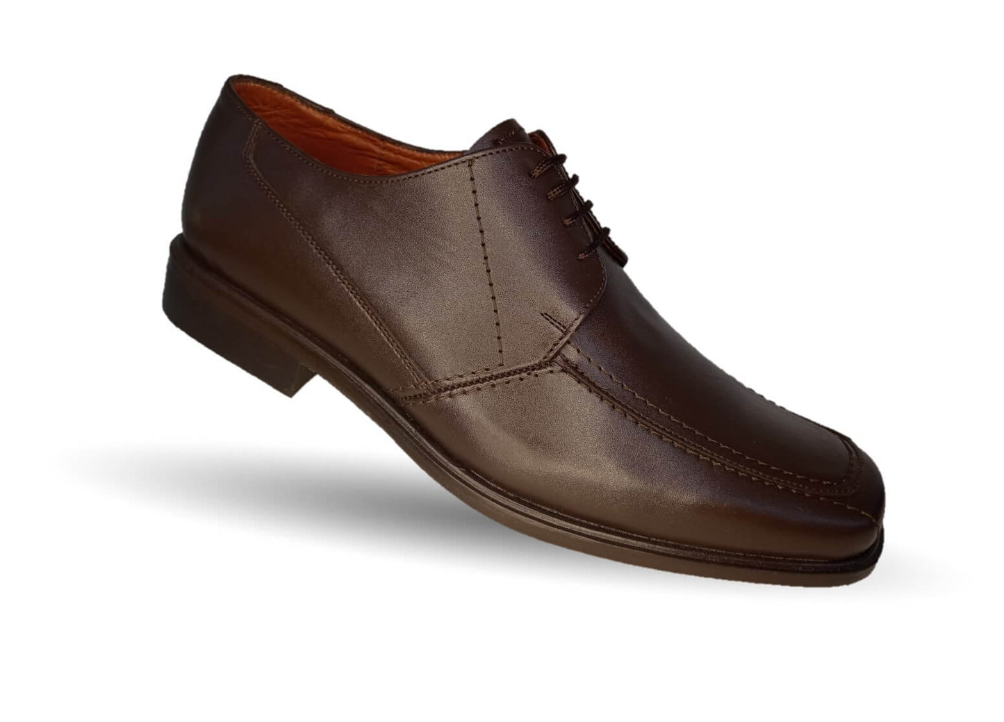 Zapatos de Vestir de piel de ternera con suela de cuero Karsson 78 Café para hombre