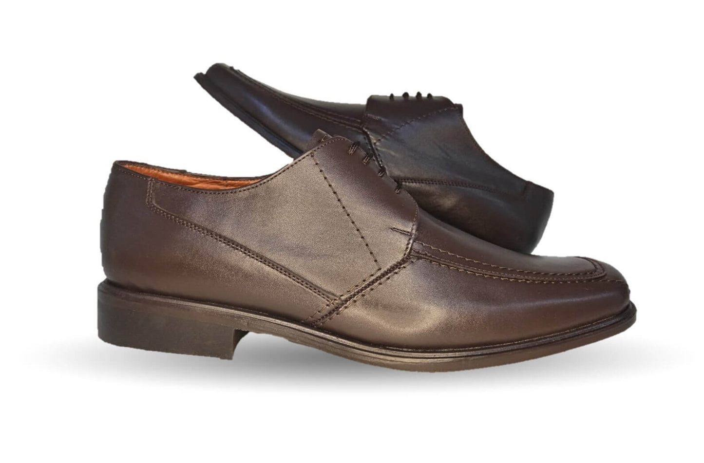 Zapatos de Vestir de piel de ternera con suela de cuero Karsson 78 Café para hombre