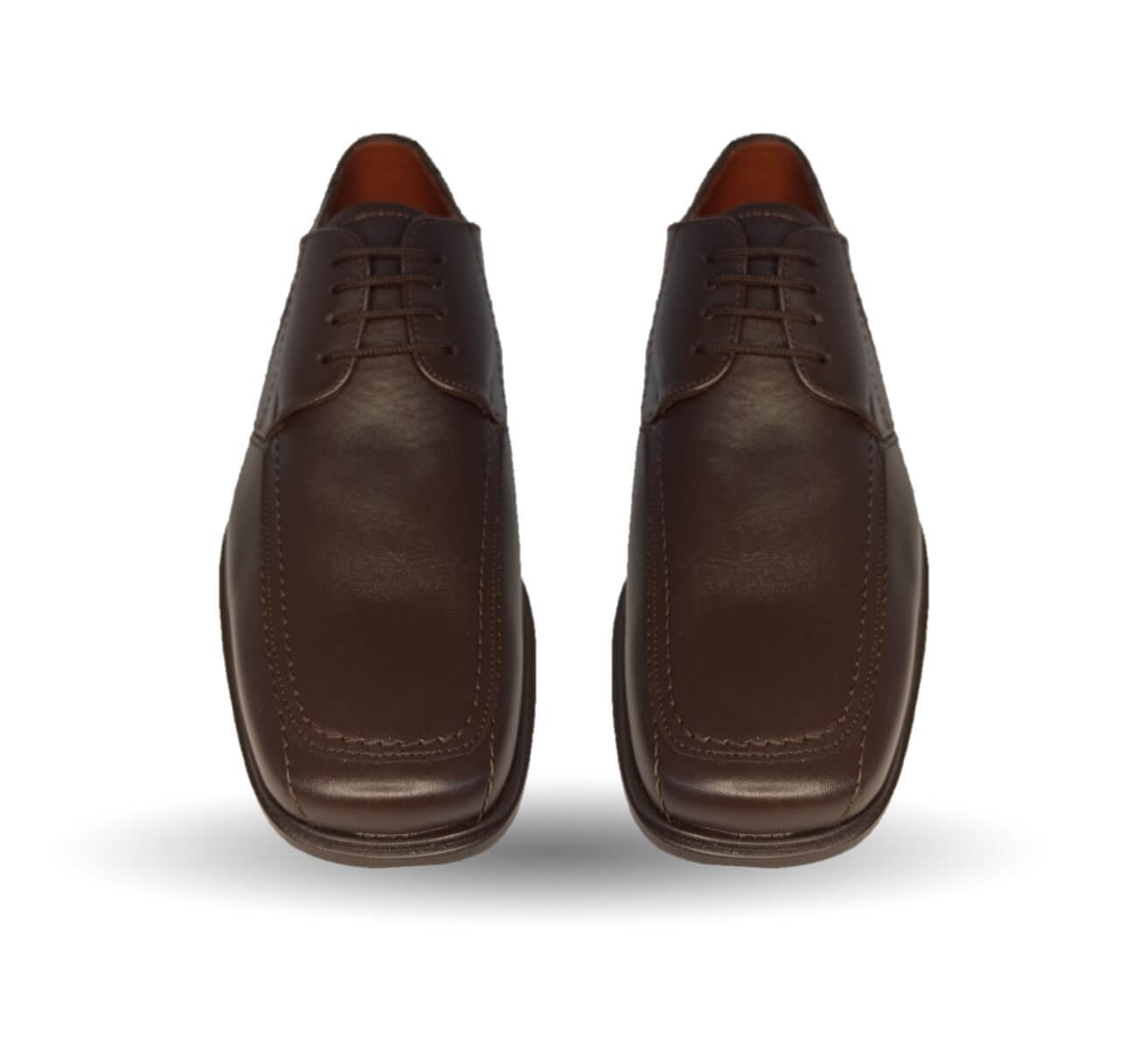 Zapatos de Vestir de piel de ternera con suela de cuero Karsson 78 Café para hombre