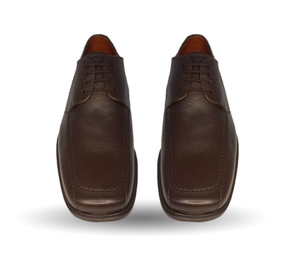 Zapatos de Vestir de piel de ternera con suela de cuero Karsson 78 Café para hombre
